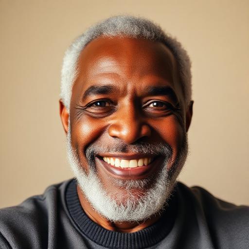 Portrait of Walter J., 81, a Senior Protect member